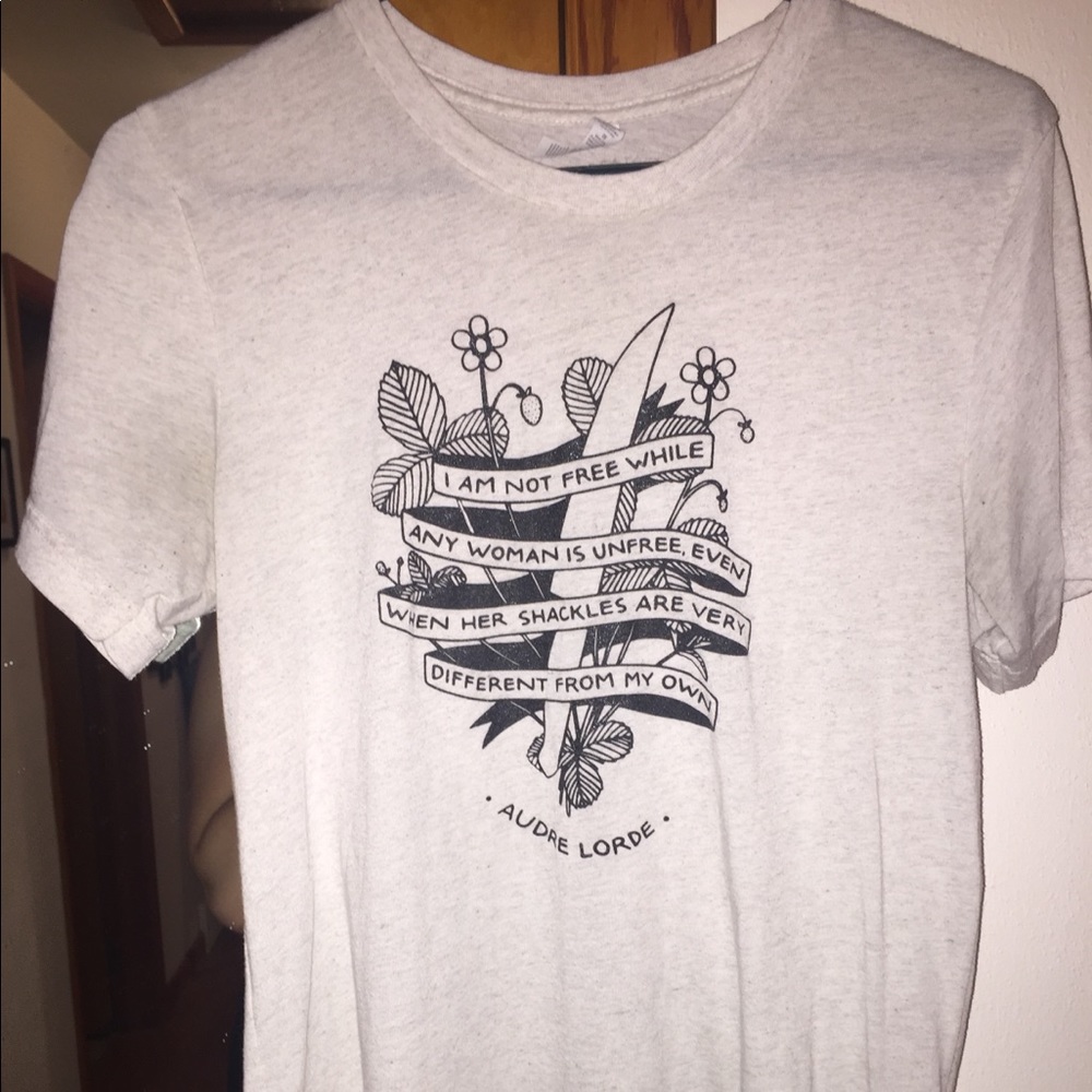 audre lorde quote feminism tee